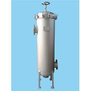 ایس ایس ہائی فلو فلٹر ہاؤسنگ عمودی قسم ڈیوٹ بازو فلجنج کنکشن Sandandast پالش بیرونی کے ساتھ